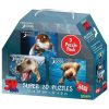 PUZZLE 3D - PSI SET 3/1 63kom i 100kom 31x23cm
