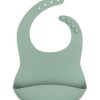 Silikonski podbradak Bbay green