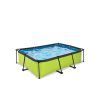 Bazen EXIT Lime 220x150x65cm s filtrirno črpalko - zelen