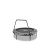 EXIT Tiggy junior trampolin s palico ø140cm - črno/siv