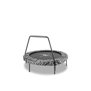 EXIT Tiggy junior trampolin s palico ø140cm - črno/siv