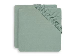 Plahta za igranje Jersey 75x95cm - Pepeljasto zelena - 2 komada