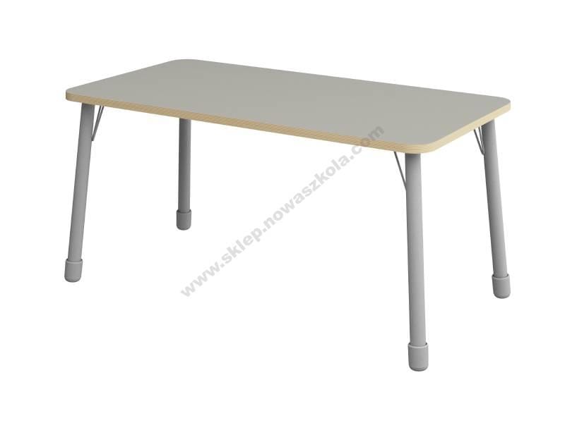 Pravokutna ploča stola 138 x 69 cm - siva