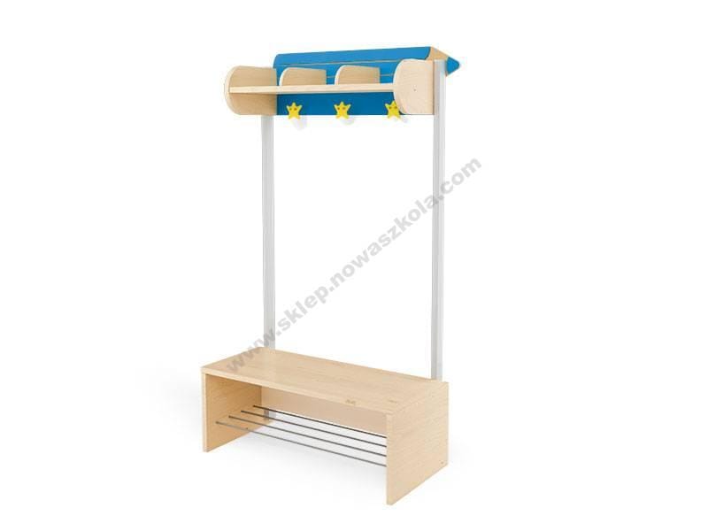 Garderobna jedinica s bojicama Cloakroom 3 plava