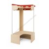 Crayon garderobna jedinica Corner Cloakroom 4 red