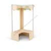 Crayon garderobna jedinica Corner Cloakroom 4 svijetlo plava