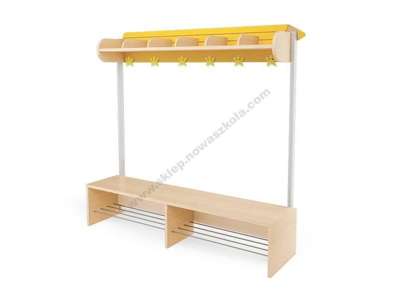 Garderobna jedinica s bojicama Cloakroom 6 žuta