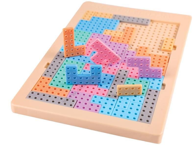 Tetris. Drvena slagalica
