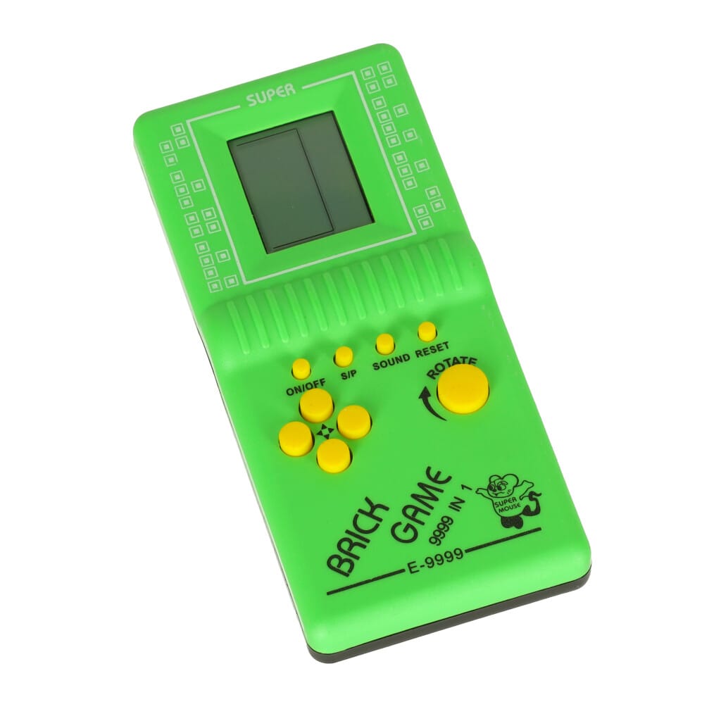 Elektronička igra Tetris zelena