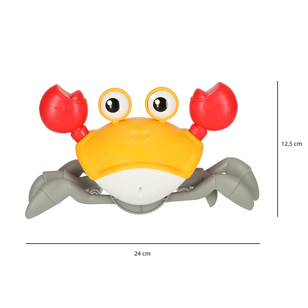 Interaktivni puzajući krab s glazbom na USB