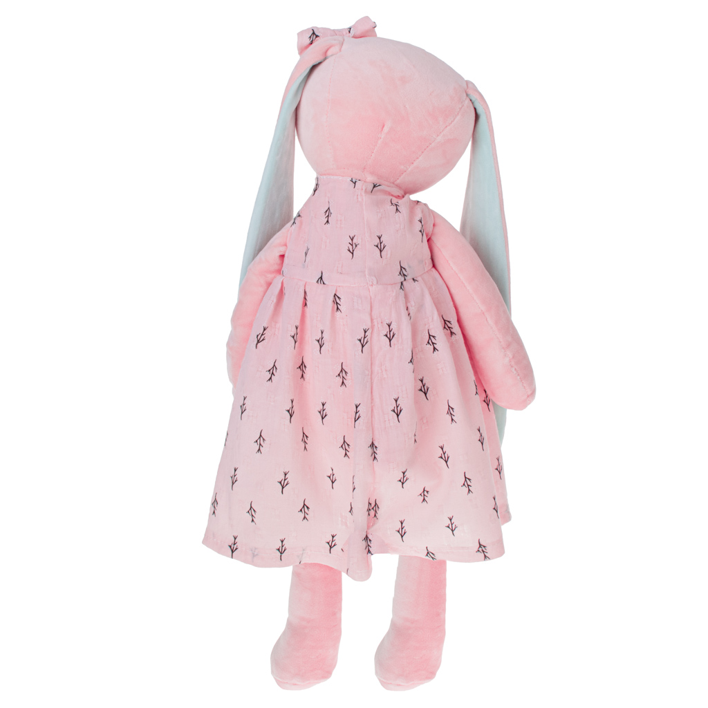 Plišana maskota zec ružičasti 52cm
