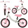 Balansirajući bicikl Trike Fix Balance ultra lagan 1,8 kg sivo-ružičasti