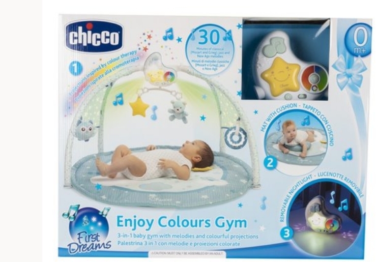 Chicco 3 u 1 Baby Gym Plava
