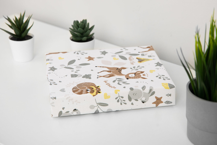 Tiskane plahtice Forest Adventure 60X120cm