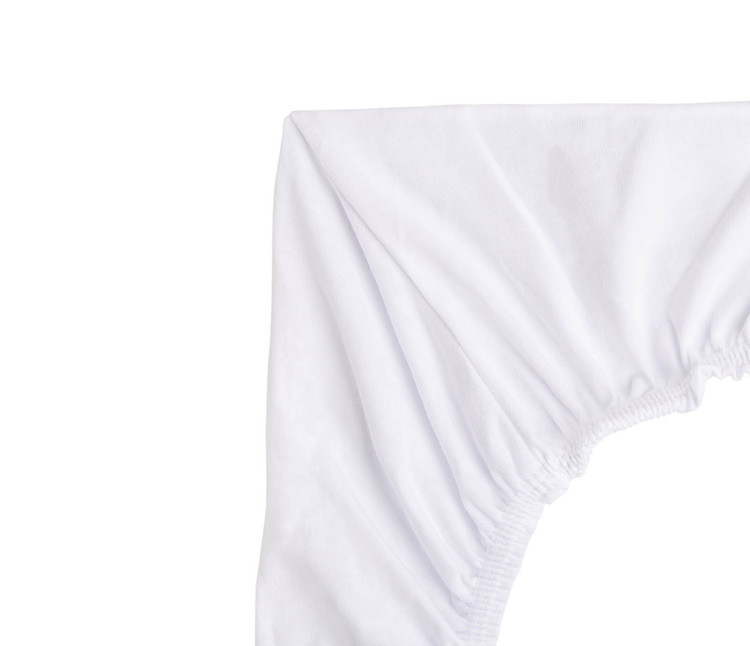 Jersey plahte za kolijevku Bijele 90X40