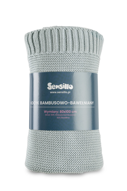 Bambus i Pamučna Dekica - Baby Siva