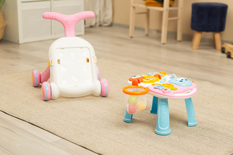 Pusher-Stol 2u1 Spark Pink