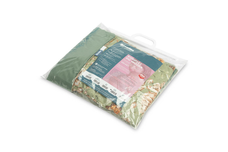 Velvet Dječja Kolica Set – Kvadratno Zeleno