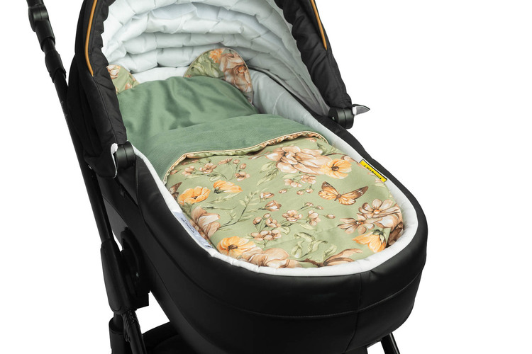 Velvet Dječja Kolica Set – Kvadratno Zeleno
