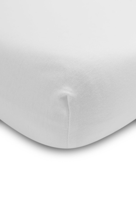Posteljina Jersey Deluxe Bijela 120X60