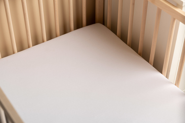Posteljina Jersey Deluxe Bijela 120X60