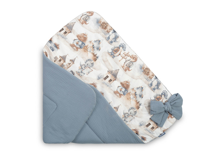 Baby Nest Konusni Omot Jeans Zmajevi 75X75