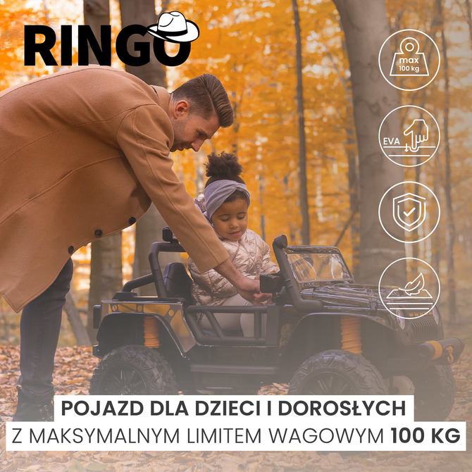 Off-road Vozilo s Baterijom Ringo Wine Blue