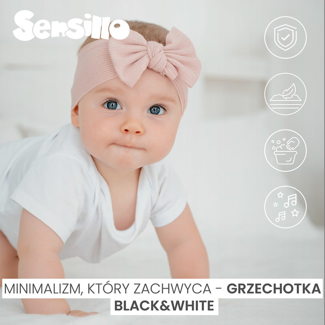 Crno-bijela zvečka Lav