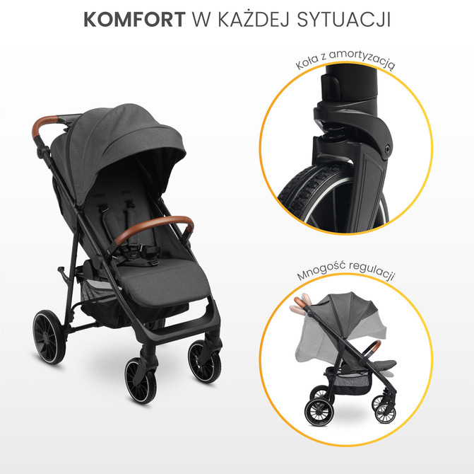 Kolica Elma Jeans Plava
