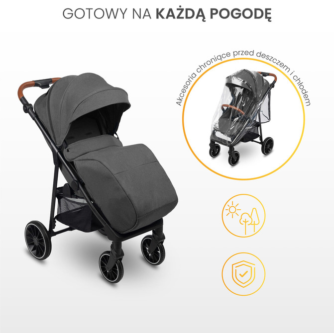 Kolica Elma Jeans Plava