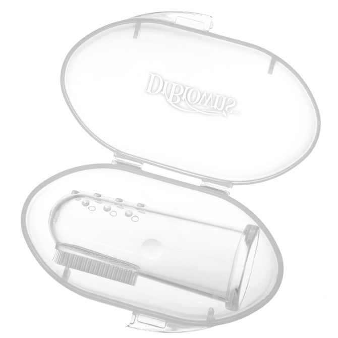 Hg010 Silikonska prst četkica za zube s kutijom, 1 paket