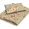 Set za krevetić Velvet Kvadrat Zeleni