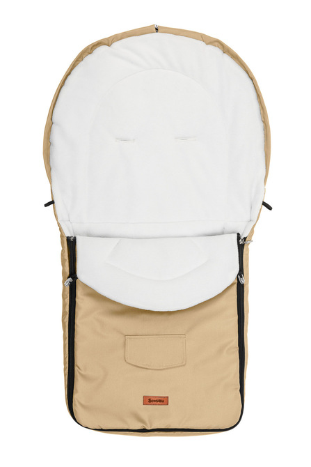 Vreća Za Romper Za Kolica– Cappuccino Polar Fleece (95X40)