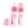 Sb42305 4 Oz/120 Ml Pp Uska Opcija+ Boca - Roza, 2-Kom