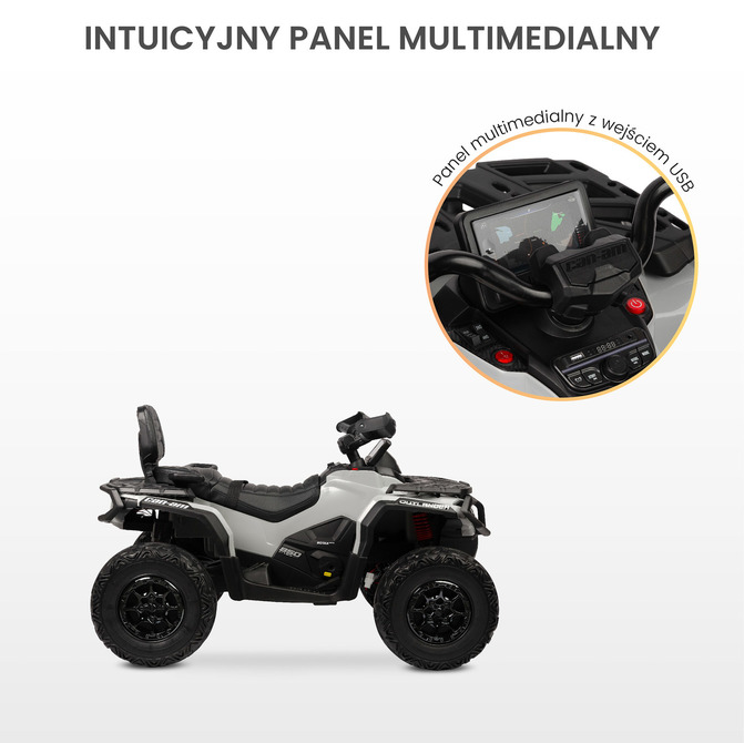 Baterijsko Vozilo Outlander Plavo