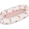 Gnijezdo za Bebe Muslin Balerina Roza + Jastuk
