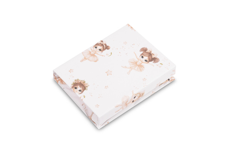Tiskana plahta Balerine Roza 60x120cm
