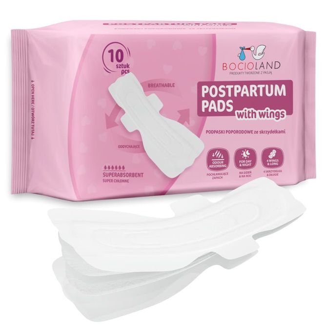 Visoko Upijajući Post-porodni Ulošci 10 komada L Bl155