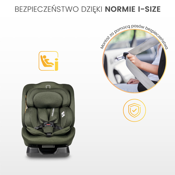 Autosjedalica Mundi I-size Crna (40-150)