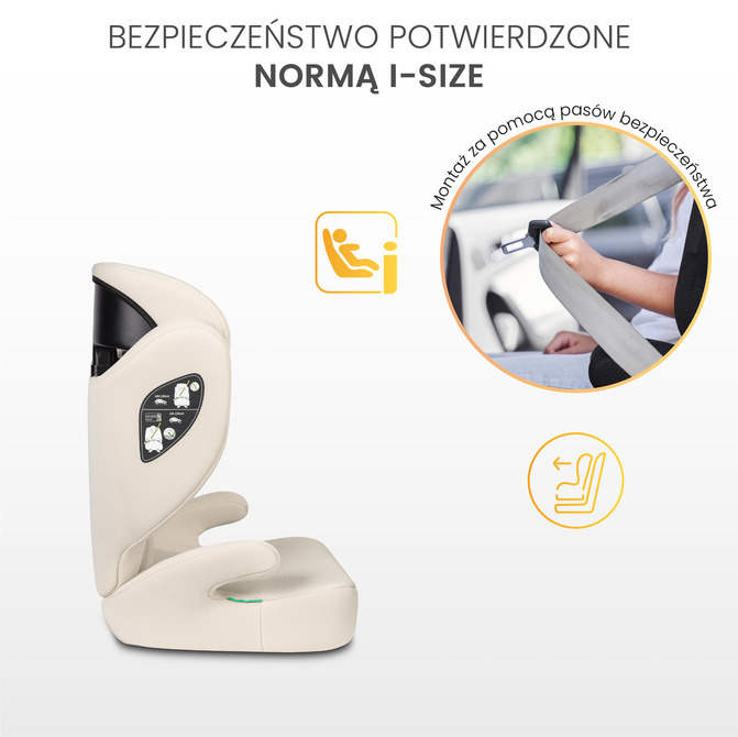 Autosjedalica Breezy Crna (100-150Cm)