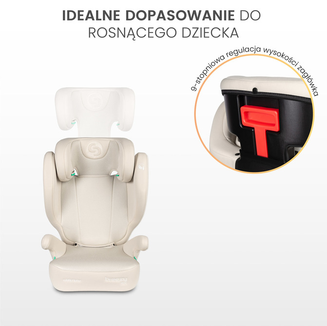 Autosjedalica Breezy Bež (100-150Cm)