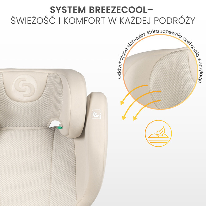 Autosjedalica Breezy Bež (100-150Cm)