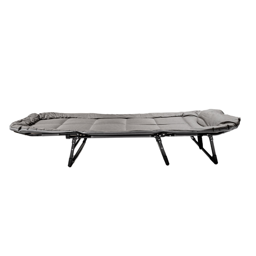 LUARO putni krevet sklopivi naslonjač šaranski poljski krevet poslovno prijenosno svjetlo 190x63x30cm