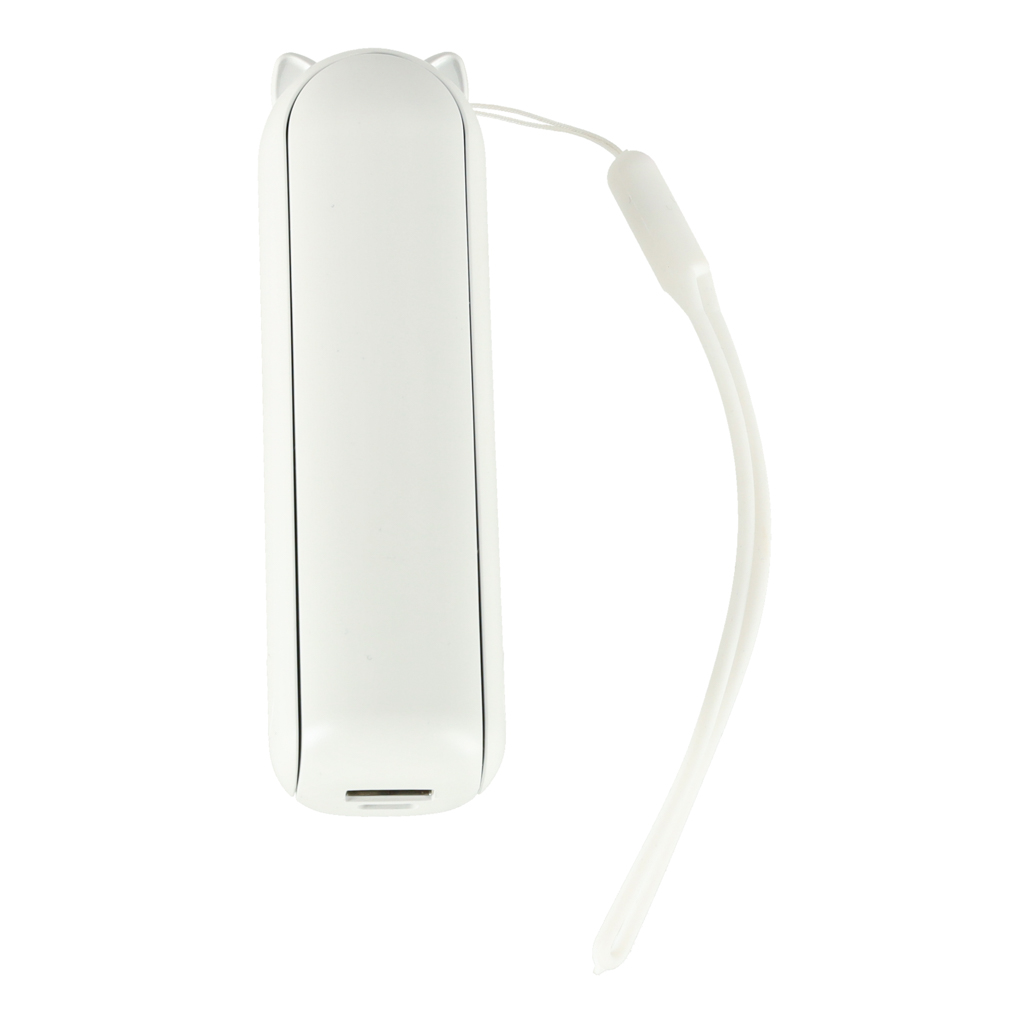 Stolni ventilator ventilator mini ručna sklopiva vjetrenjača prijenosni USB bijeli