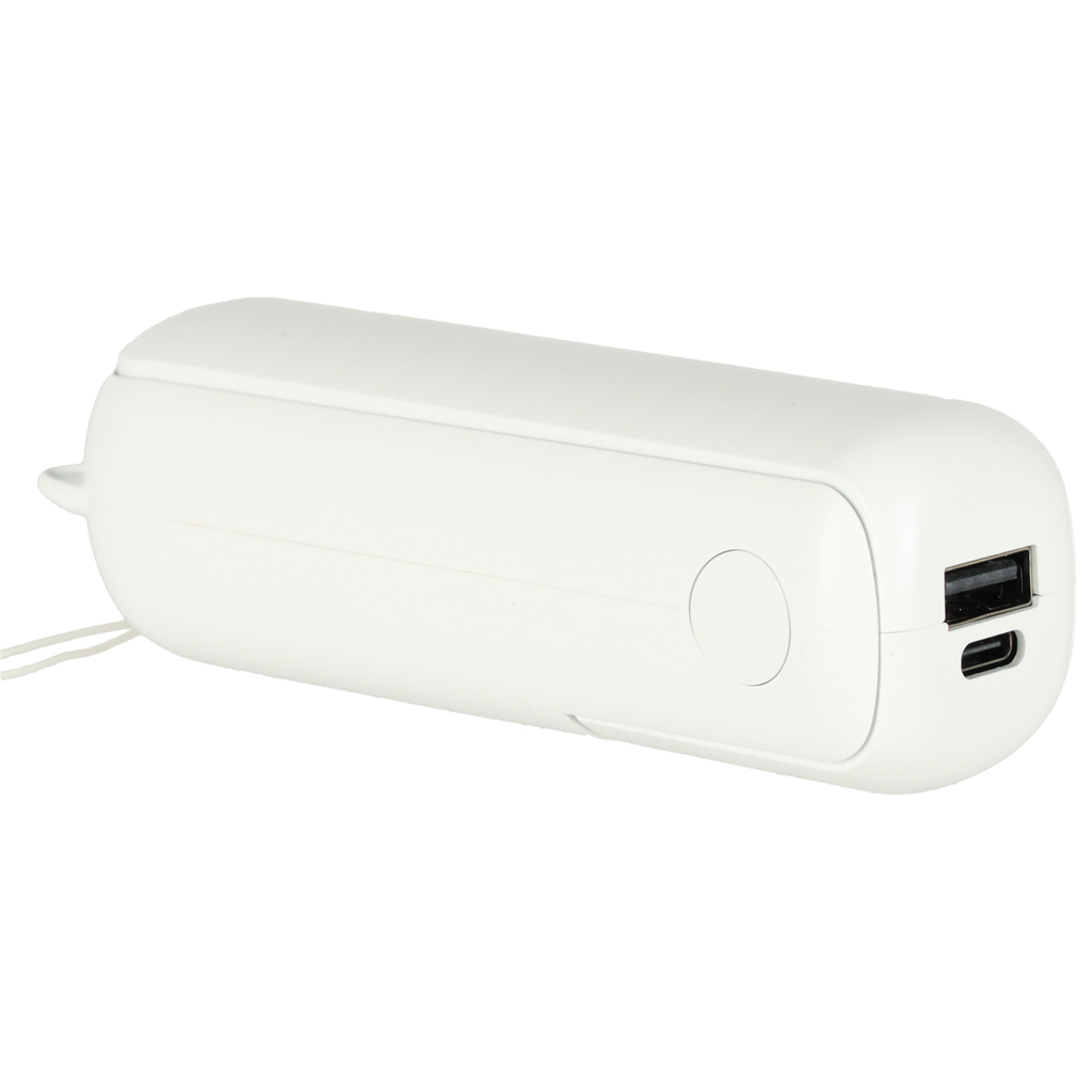 Stolni ventilator ventilator mini ručna sklopiva vjetrenjača prijenosni USB bijeli