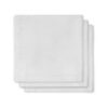 Muslin pelenice 31x31 cm – bijele, 3 komada